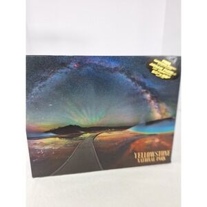 Yellowstone National Park 1000 Piece Jigsaw Puzzle David Lane Milky Way Night
